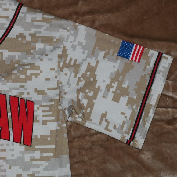 Baseball Jersey MLB #00 "Katherine" on Back "BRADSHAW" on Front - PRO SPHERE - Picture 3 of 11